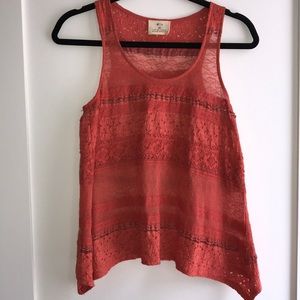 FREE PEOPLE SIZE XSMALL TANK TOP